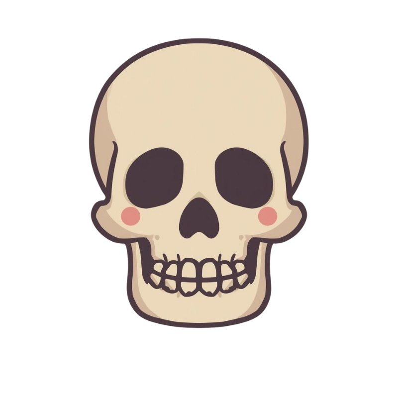 くすみカラーのハロウィン クリップアートセット(全18種類)