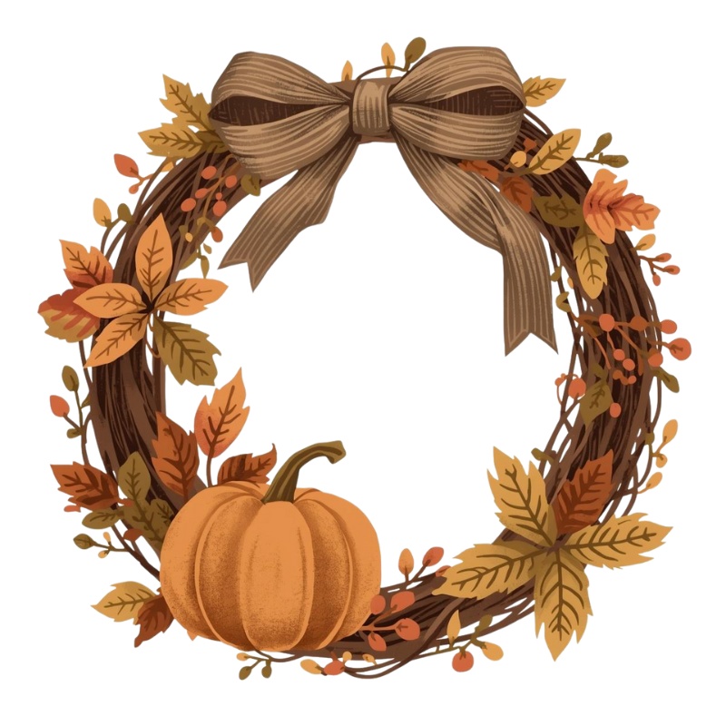 くすみカラーのハロウィン クリップアートセット(全18種類)