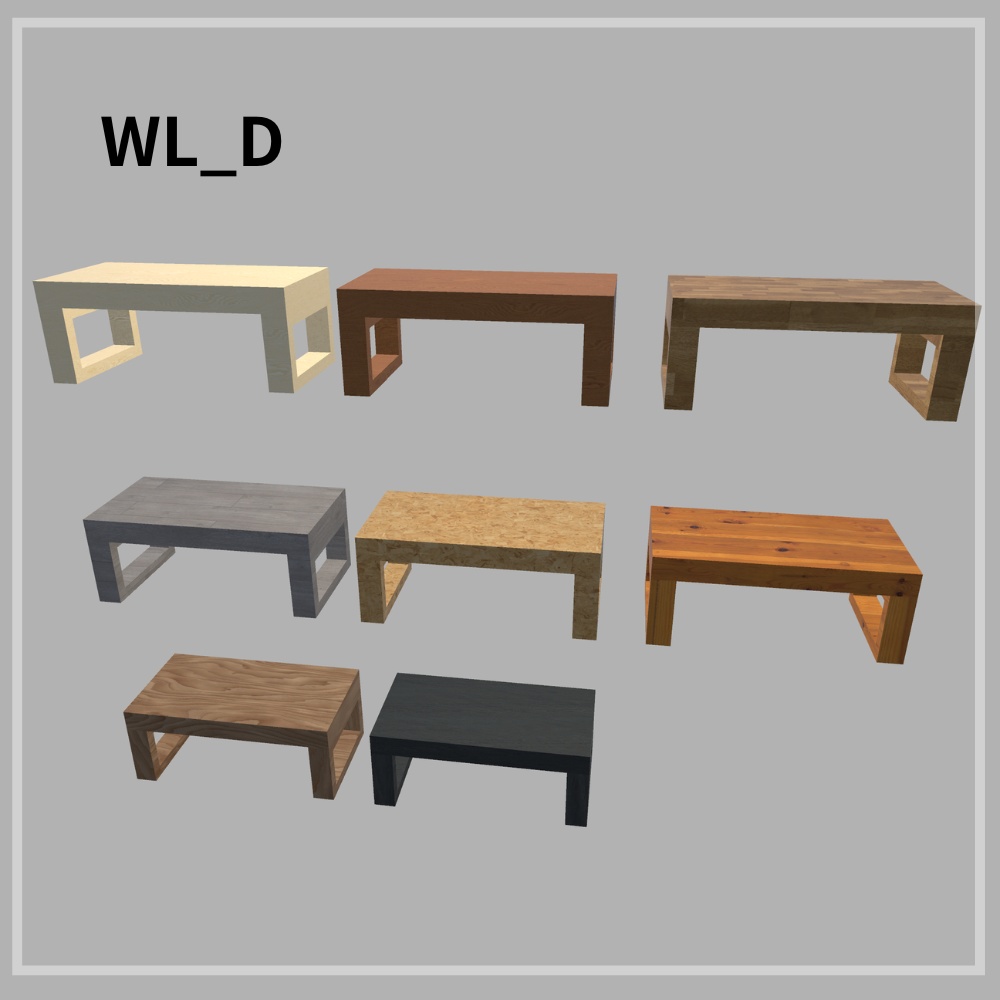 Wood Lowtable(72点)