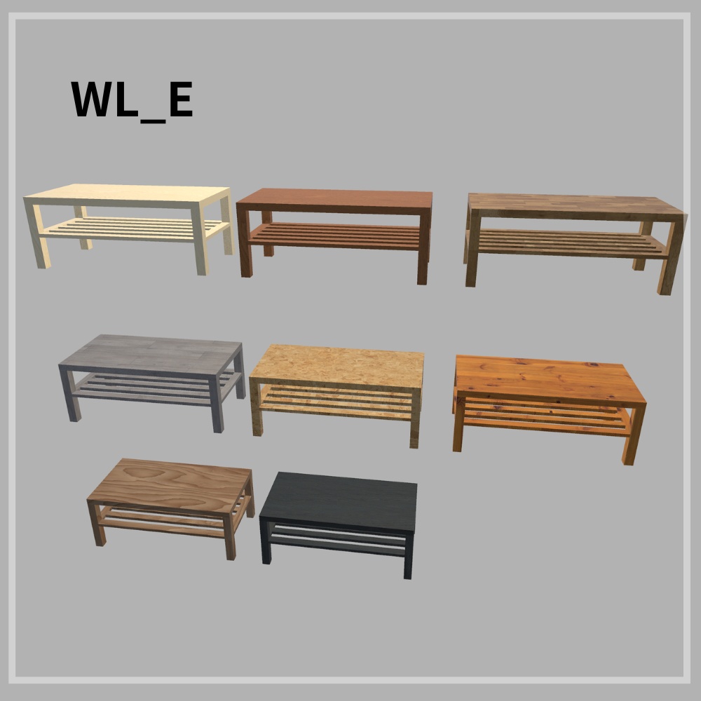 Wood Lowtable(72点)