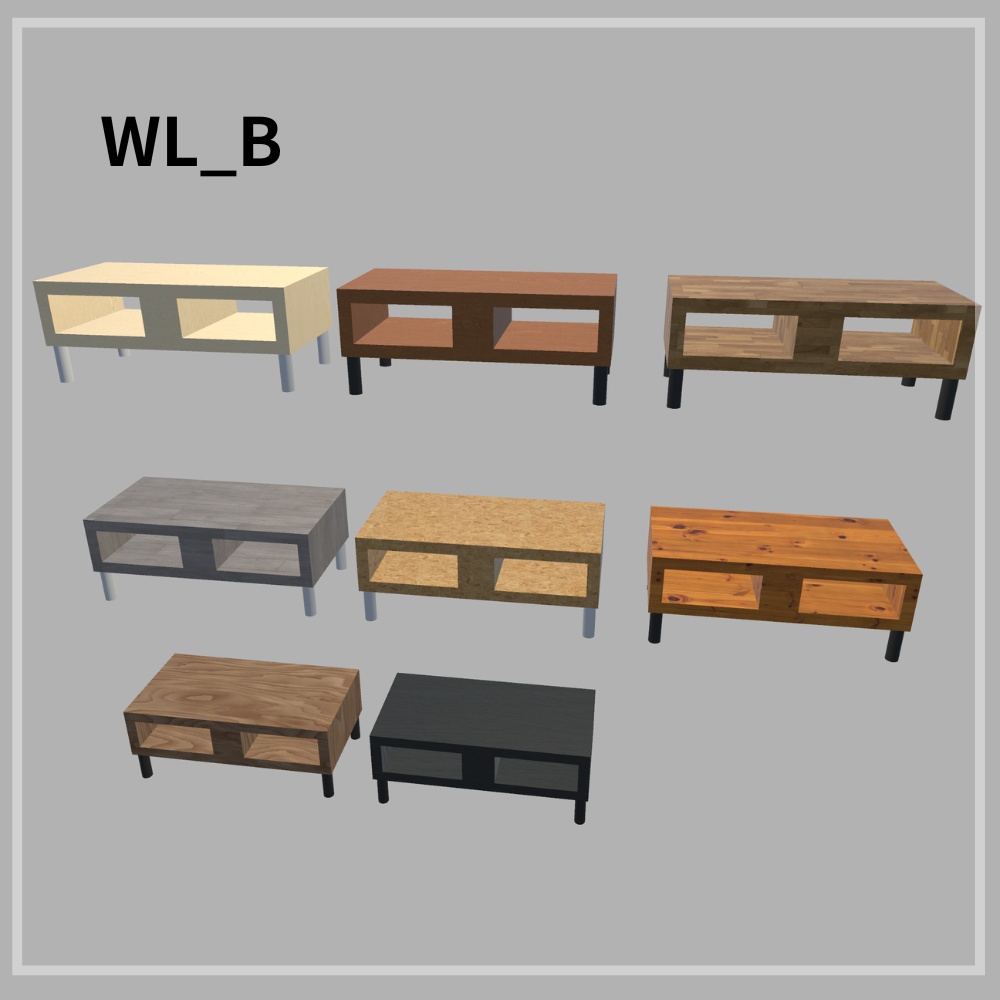 Wood Lowtable(72点)