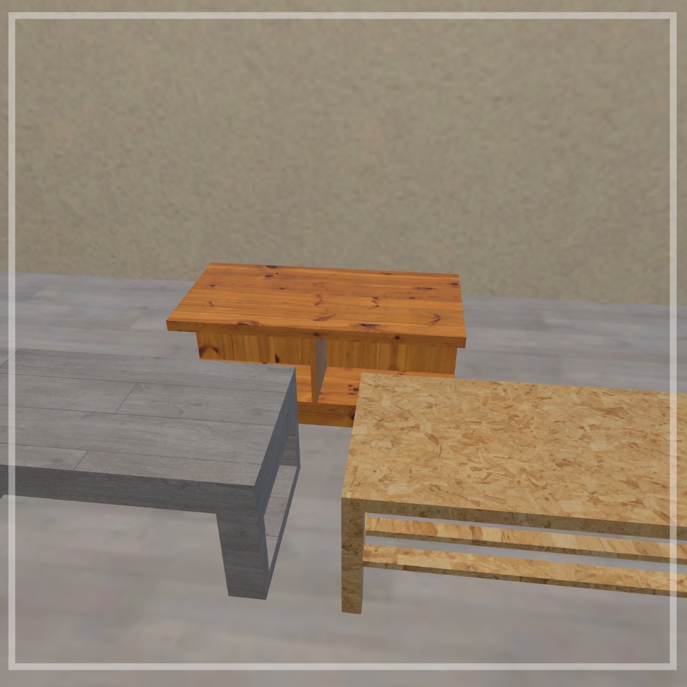 Wood Lowtable(72点)