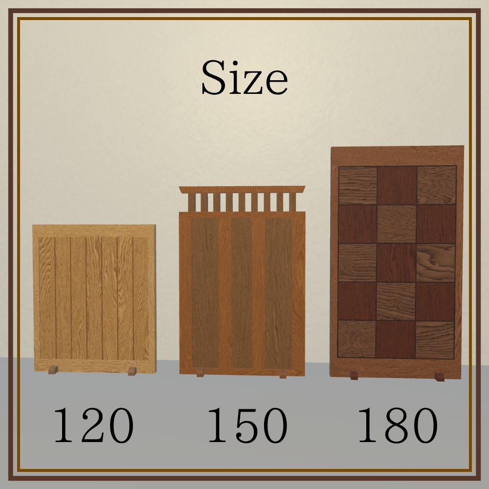 Wood Partition 2(27点)