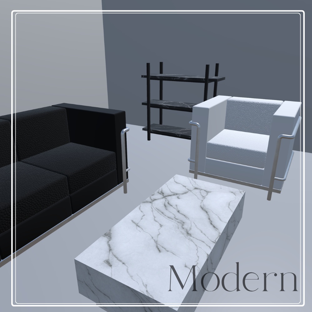 Modern furniture（34点）