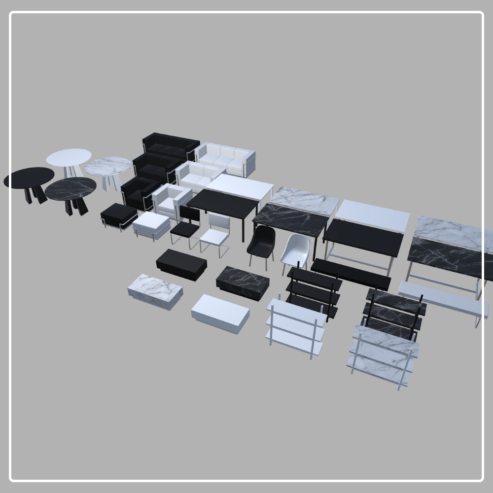 Modern furniture(34点)