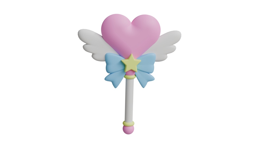 ミニチュアマジカルステッキSTLデータ