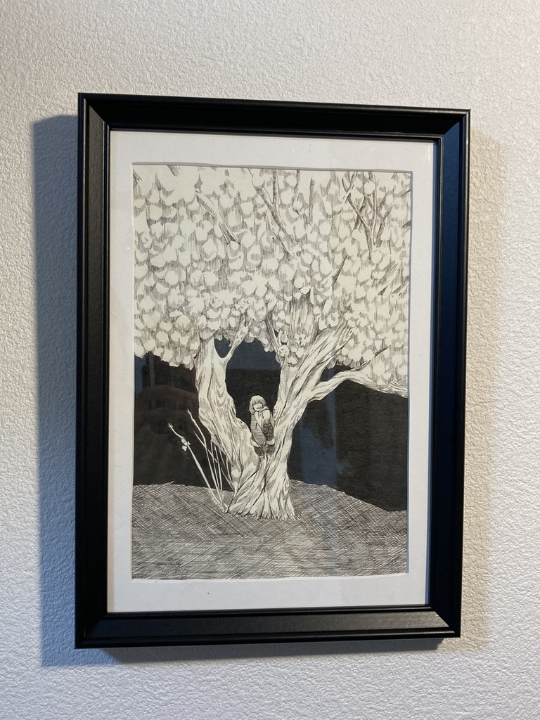 原画「春の化け物」