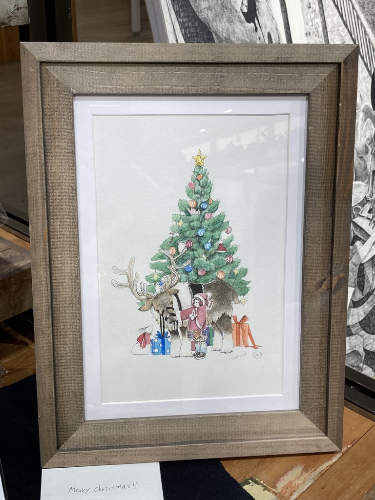 原画「Merry Christmas」