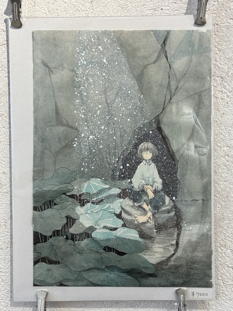 原画「光差す場所」