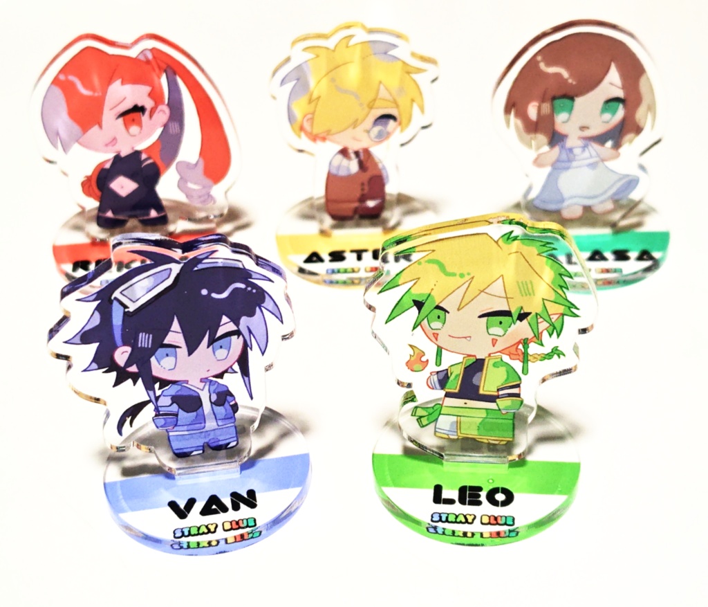 「ストレイブルー」ミニキャラアクスタ