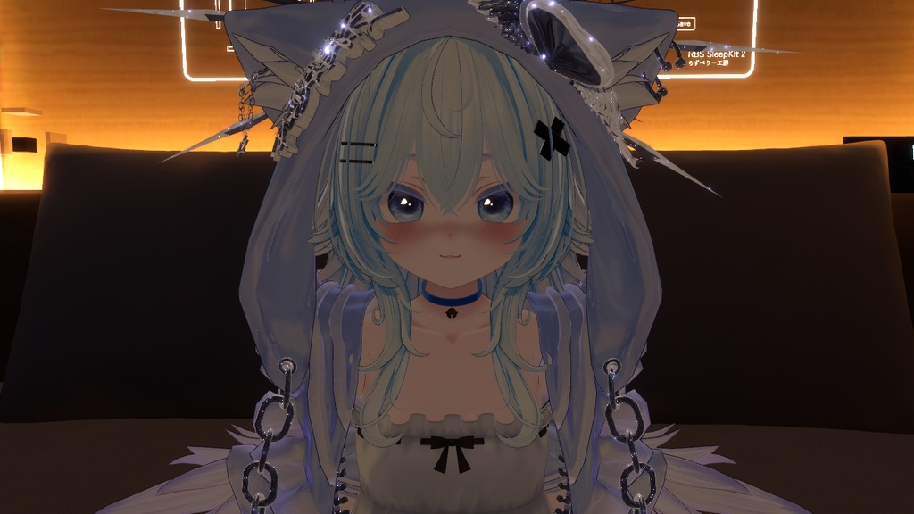 【VRChat想定】鈴付きチョーカー