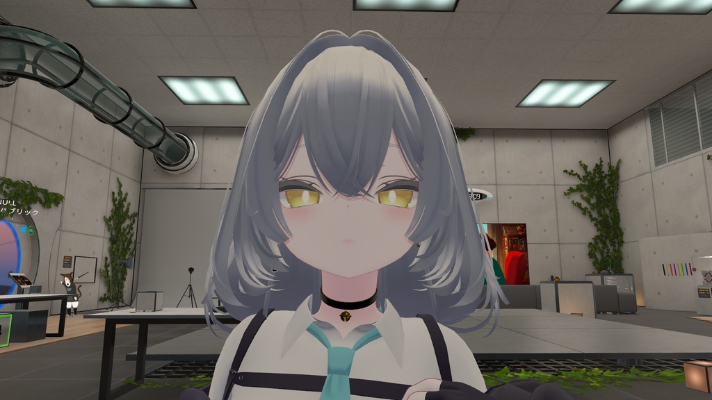 【VRChat想定】鈴付きチョーカー
