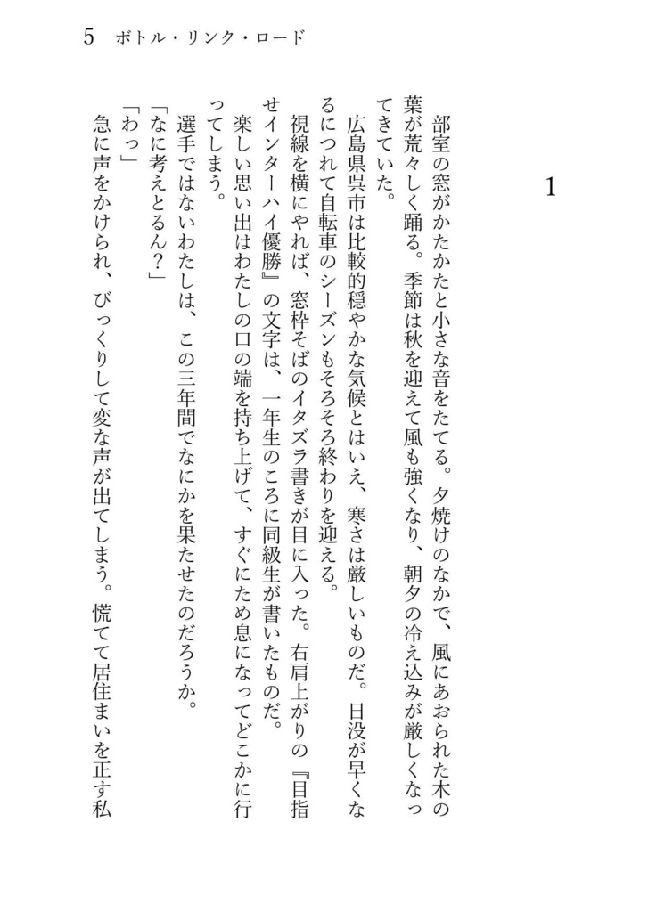 【特価200円!】ボトル・リンク・ロード【pdr夢本】