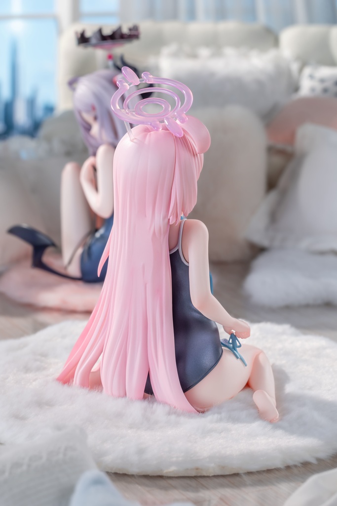 ブルアカ ホシノとヒナが先生を癒す