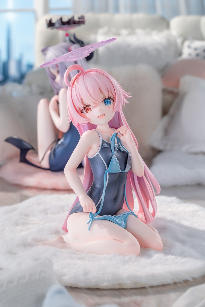 ブルアカ ホシノとヒナが先生を癒す