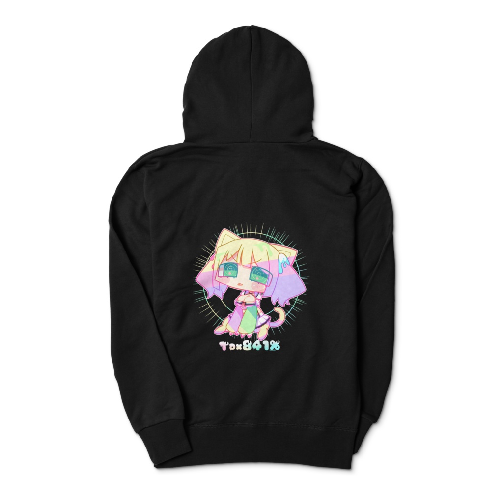 Vtuber早瀬やよい 両面印刷パーカー