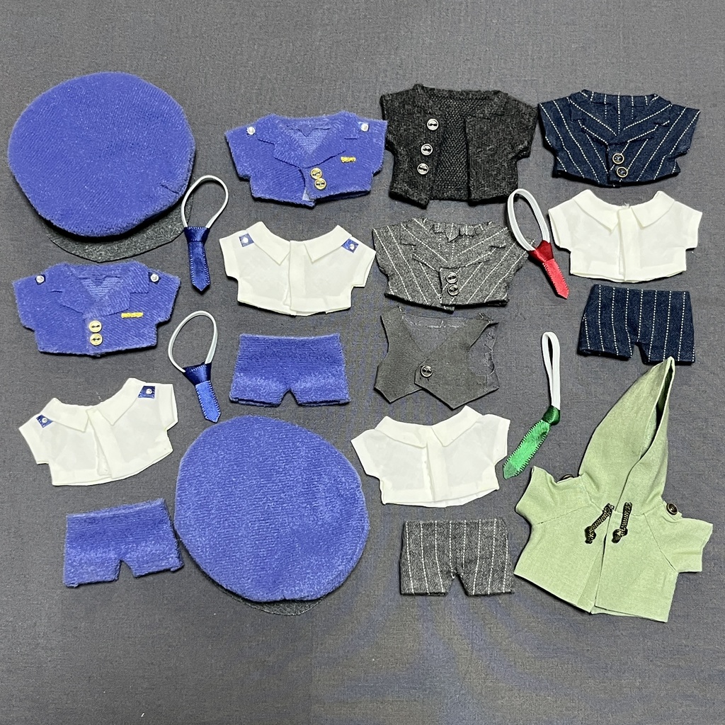 ぬい服2人分まとめてセット