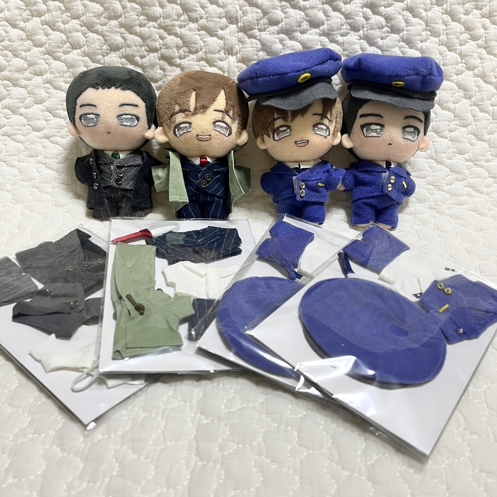 ぬい服2人分まとめてセット