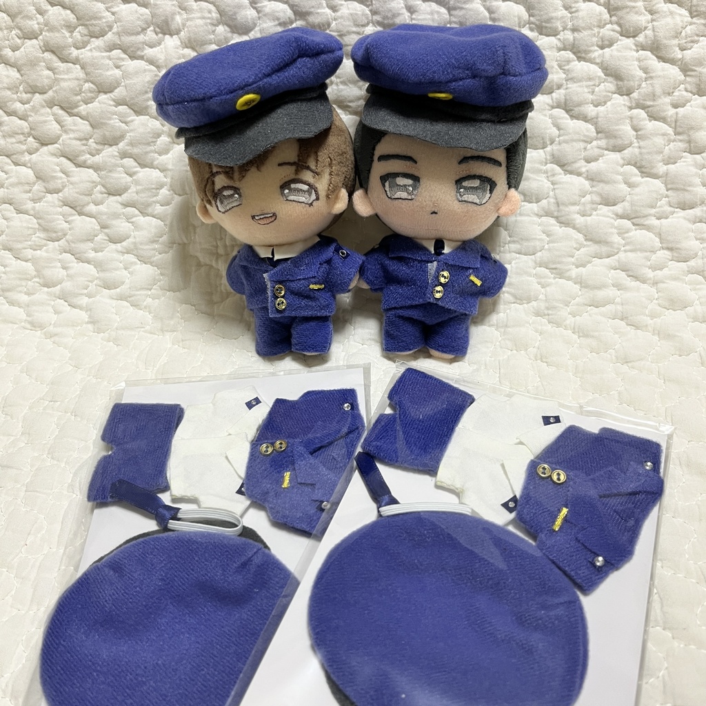 ぬい服2人分まとめてセット