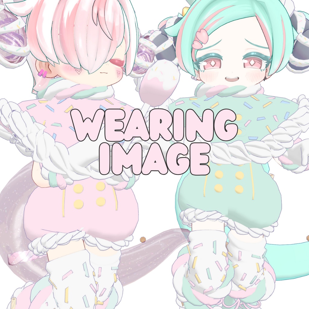 【まめふれんず対応】Marshmallow POP