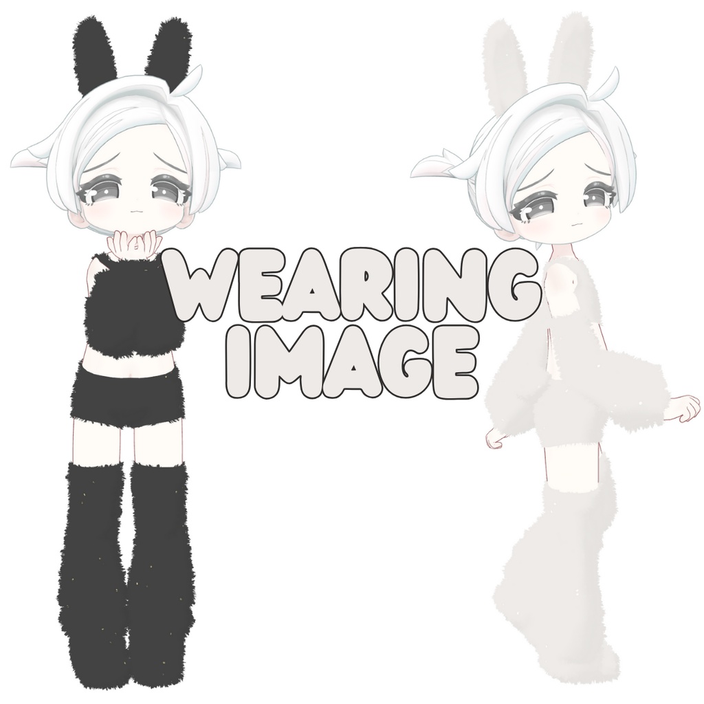 【まめふれんず対応】mof mof Rabbit