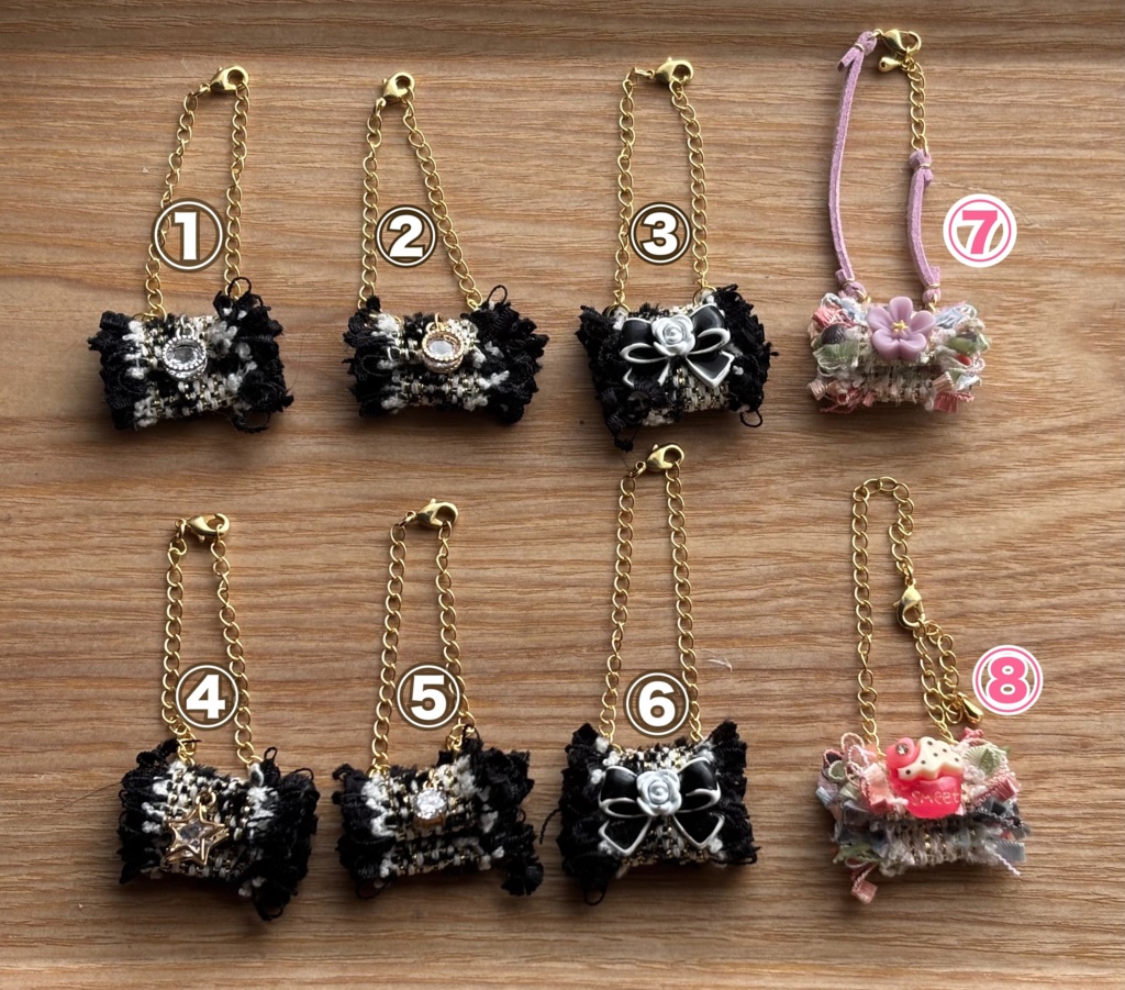 【ぱぺ用】ツイードポシェット