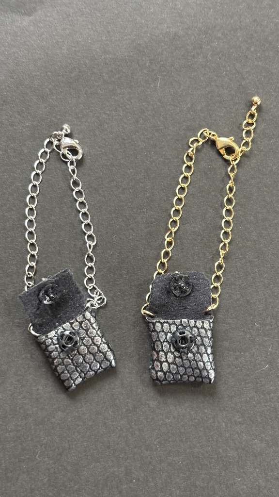 【ぱぺ用】ウロコ柄バッグ