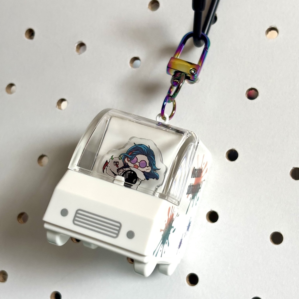 Zettasu Car 3Dアクリルキーホルダー