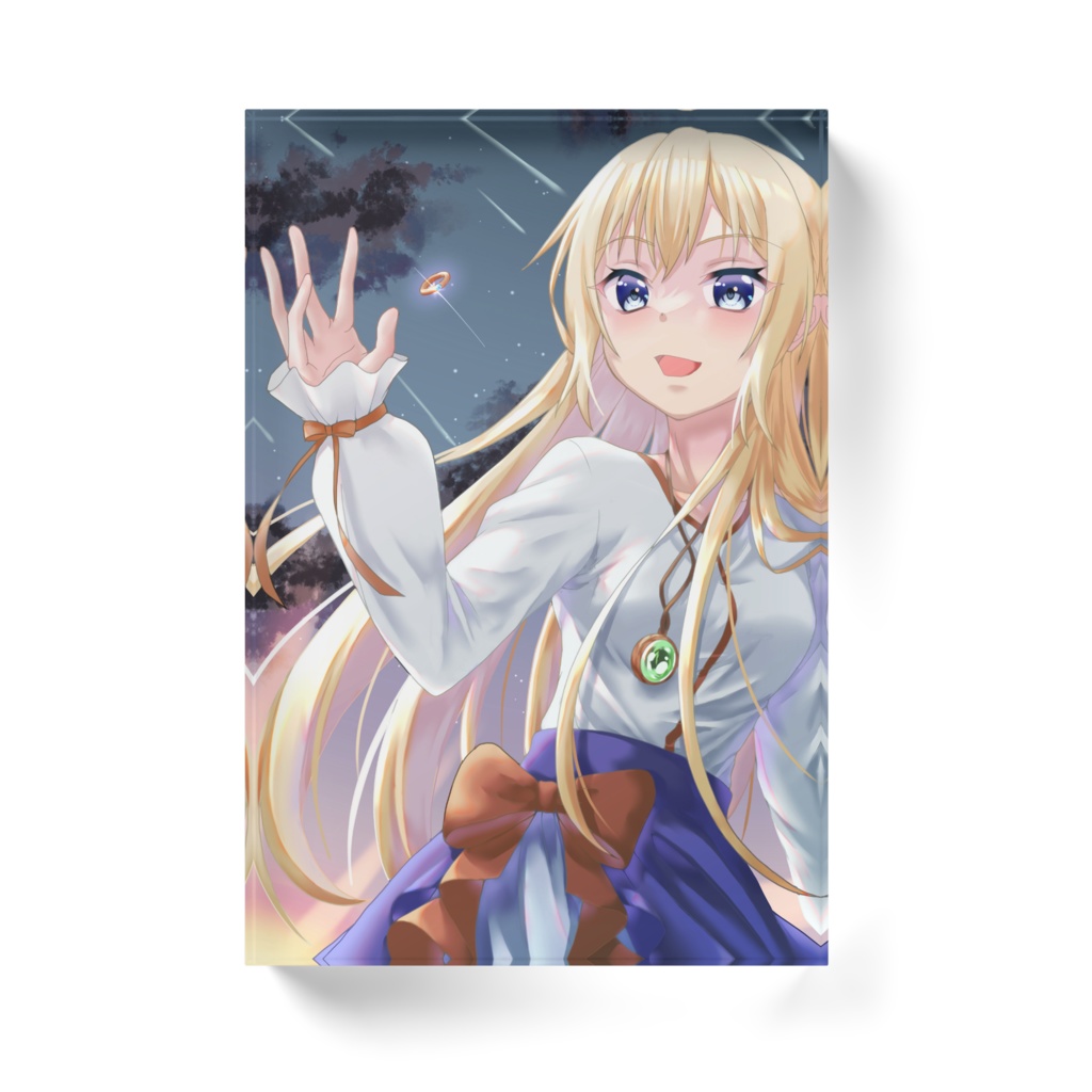 紅月家シリーズ 月椿アクリルブロック