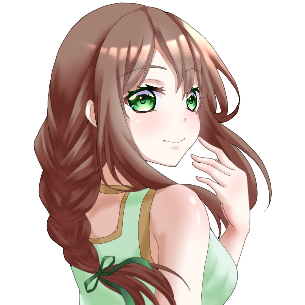 深碧のトートバッグ