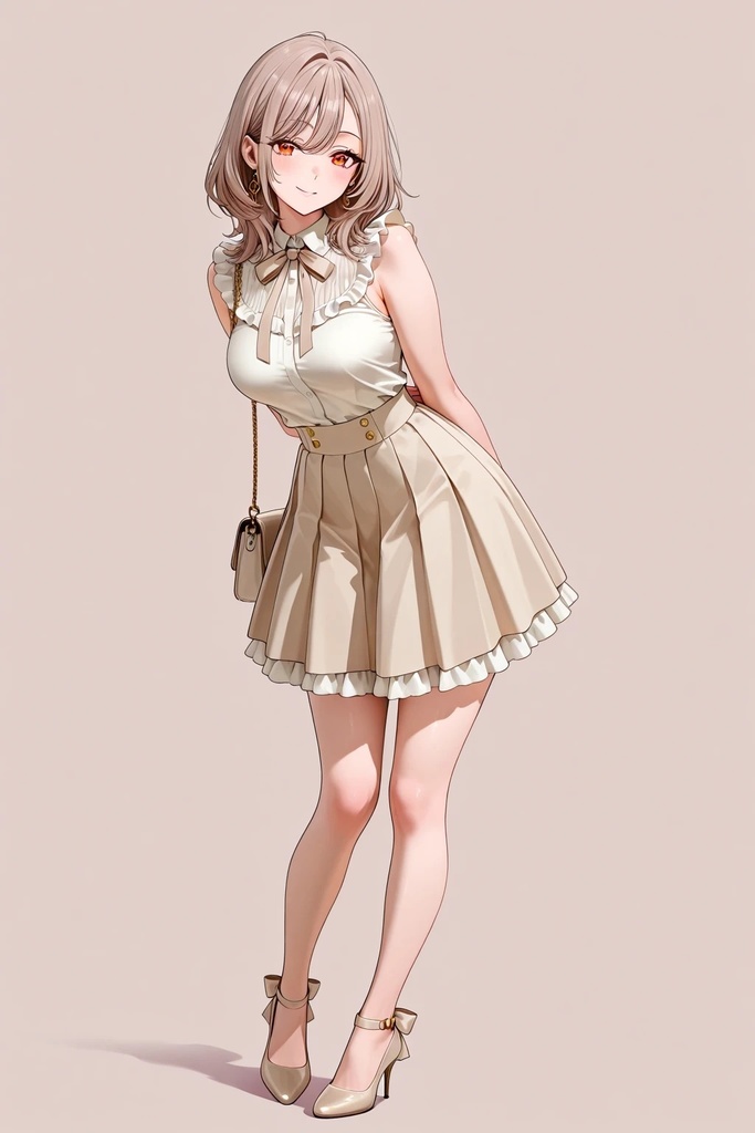 ライトブラウンの子