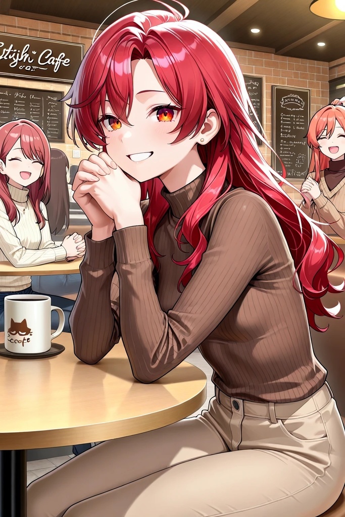 赤髪のお姉さん