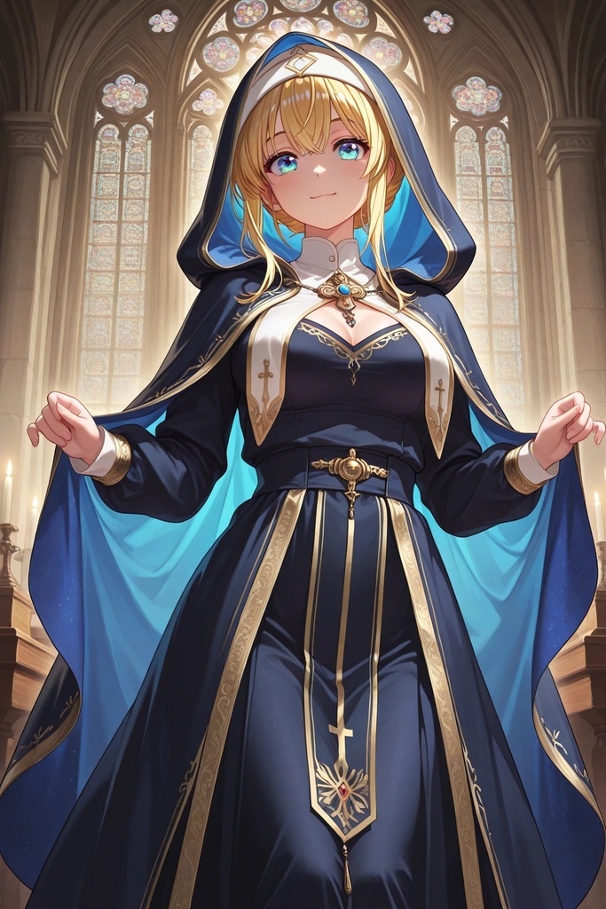 金髪のお姉さん
