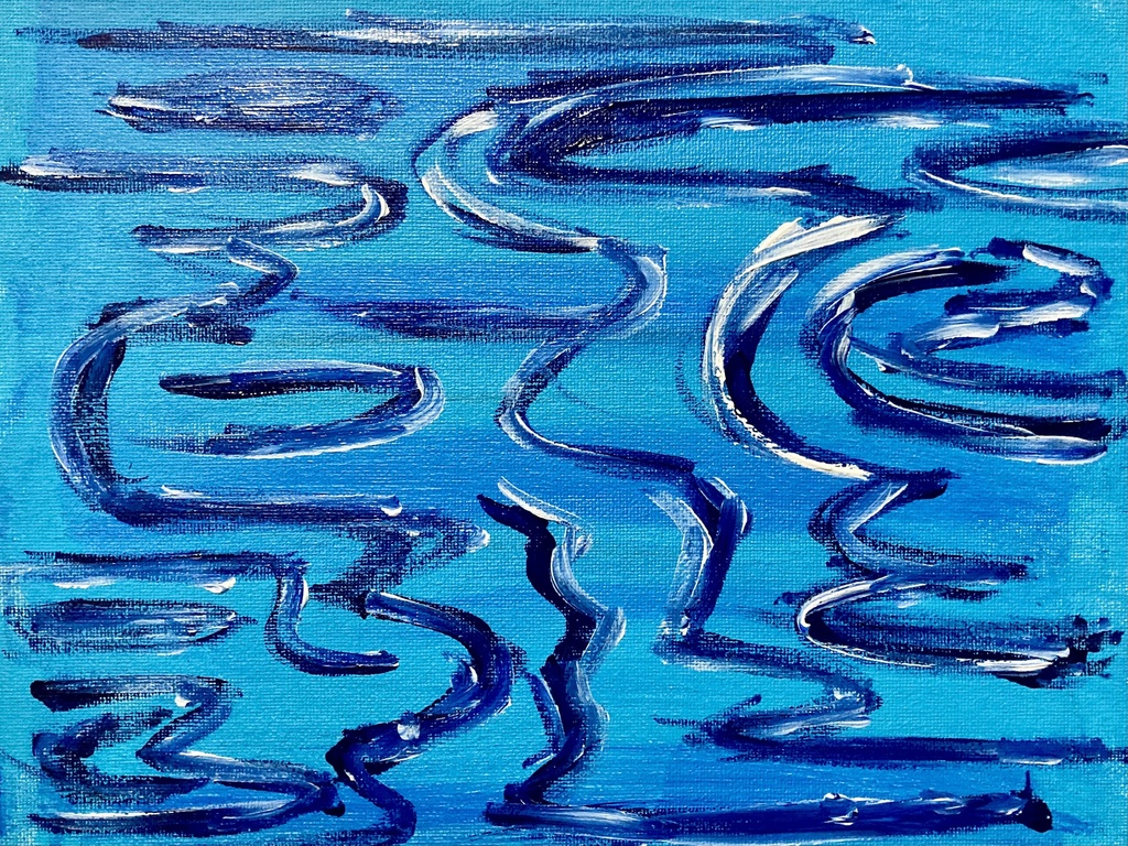 “Blue Echo Wave”