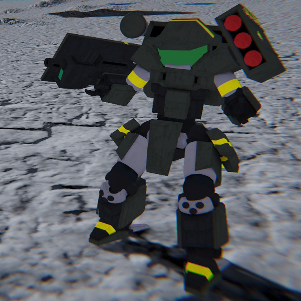 無料配布「歩兵装甲装備:山凱」