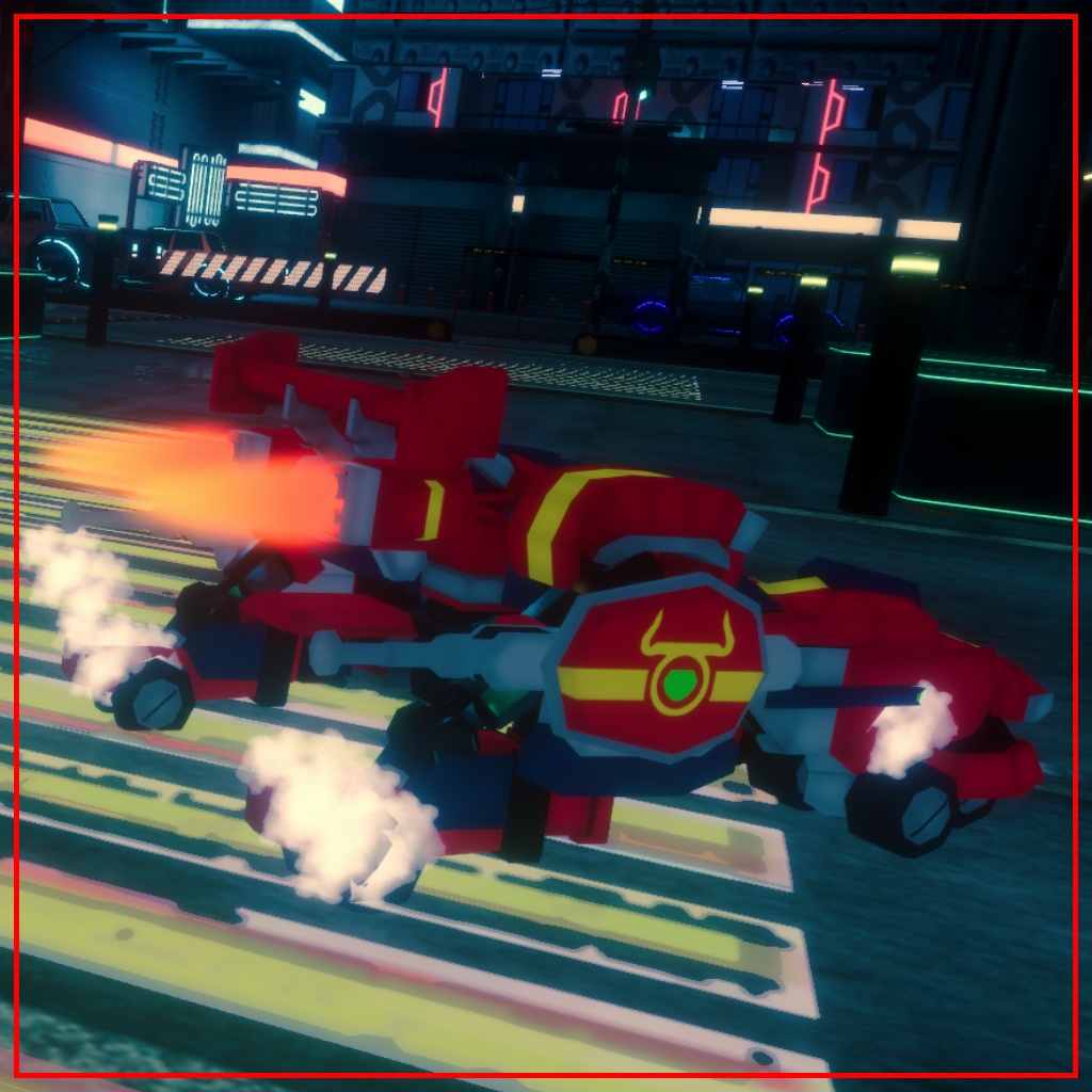 「地上戦闘特化型ロイド:R(ed)-Taurus(レッド-タウラス)」