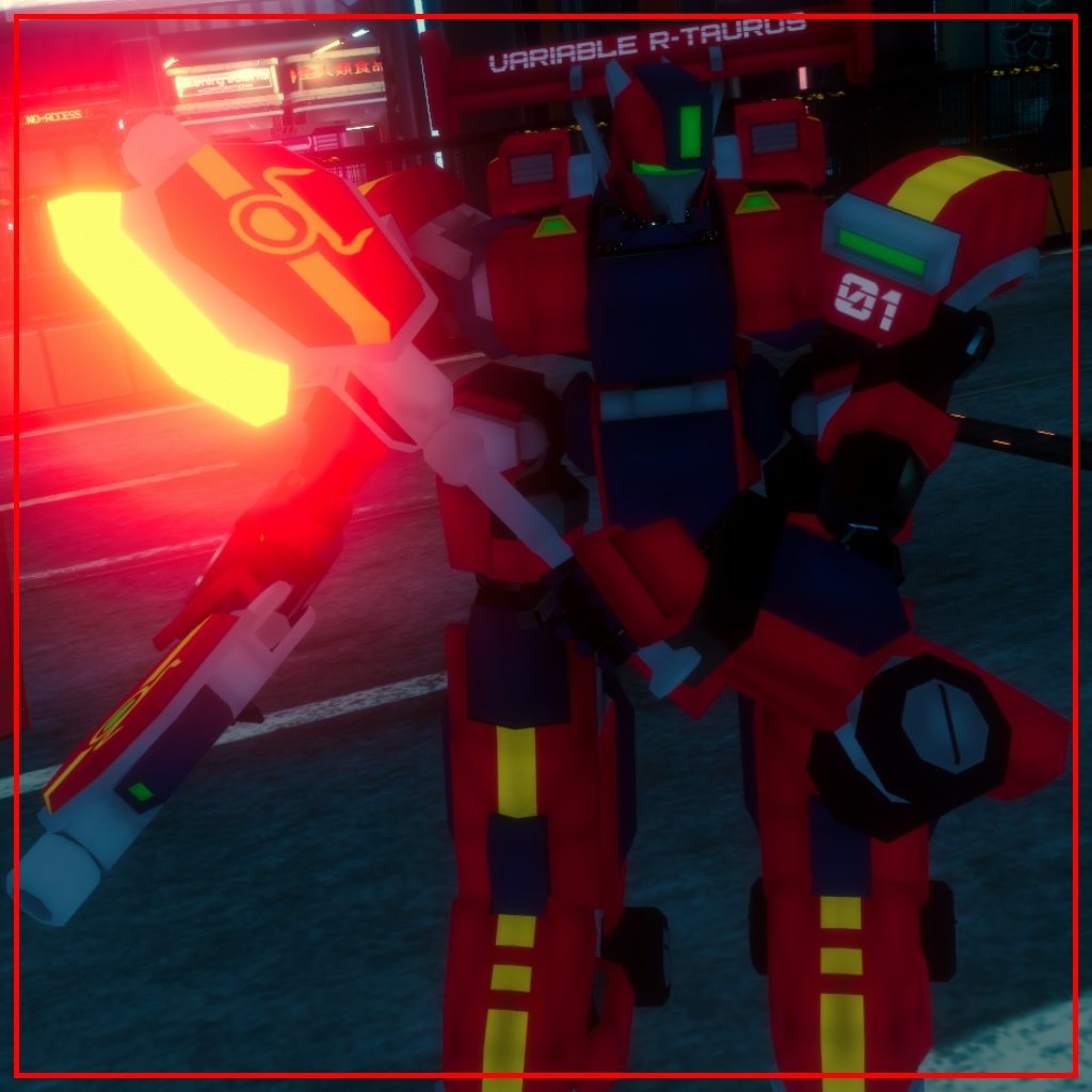 「地上戦闘特化型ロイド:R(ed)-Taurus(レッド-タウラス)」