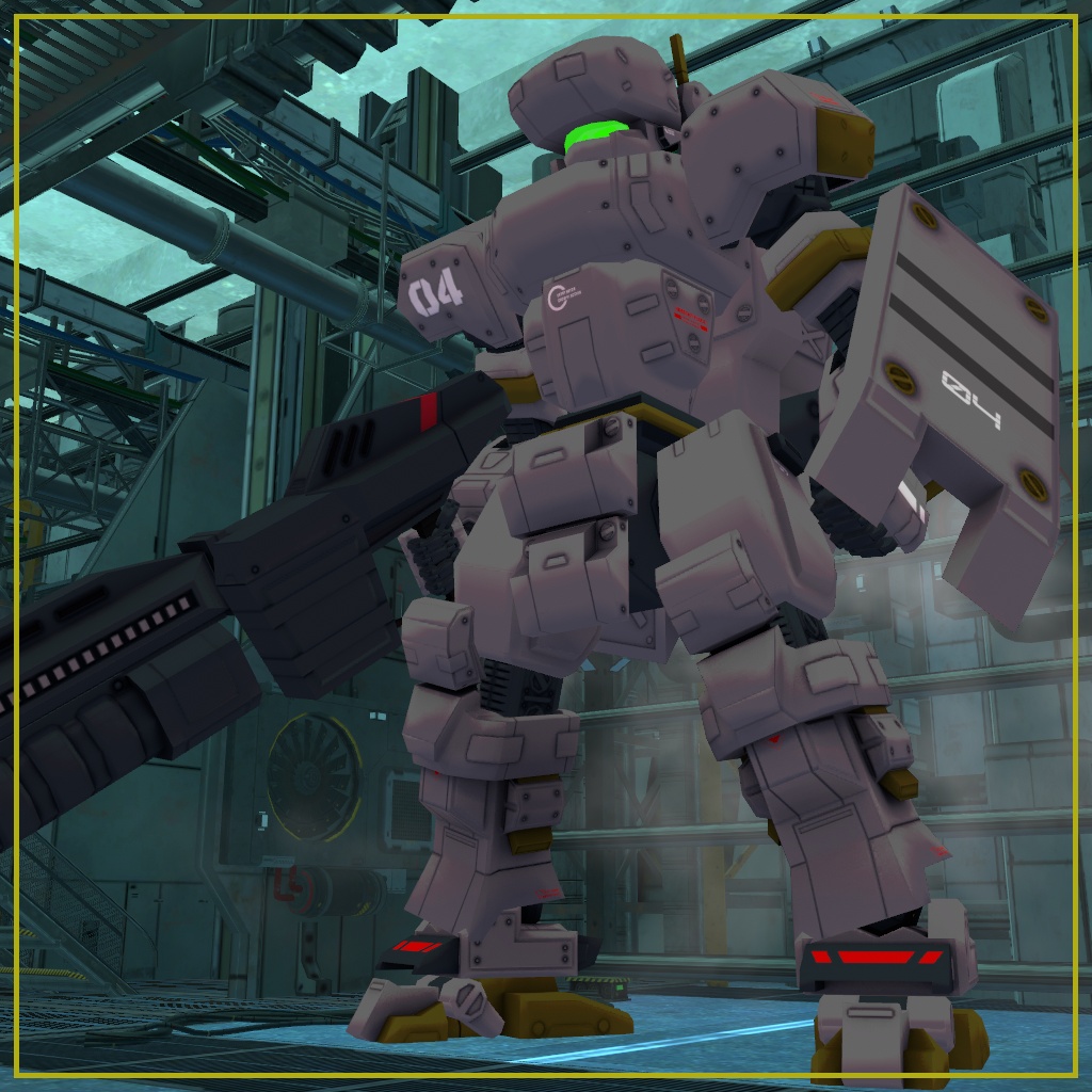 「搭乗式人型機動兵器:YA-04S(ヤシャ)」