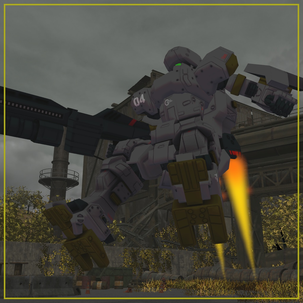 「搭乗式人型機動兵器:YA-04S(ヤシャ)」