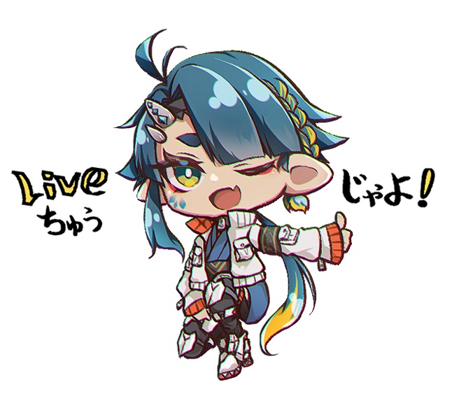 配信前に格好つけて恥ずかしい尸童 バッジ