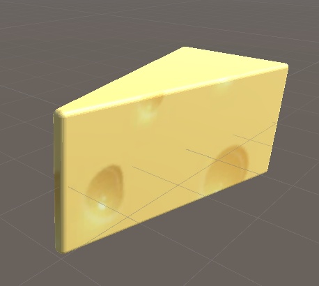【3D小物】チーズ