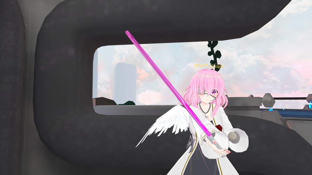 【3D小物】ビームの剣