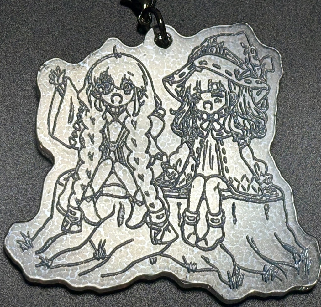 白き森 アクリルキーホルダー いつかの2人 