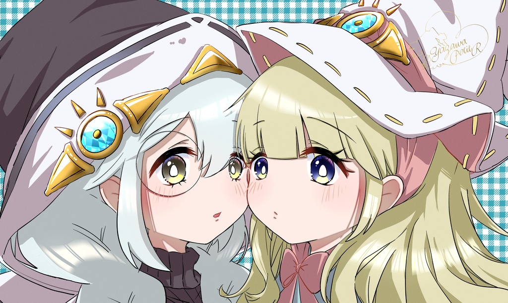 アステーリャとリゼット プレイマット 