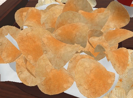 リアルなのり塩ポテチテクスチャ(ヨドコロちゃんのポテトチップス改変用)