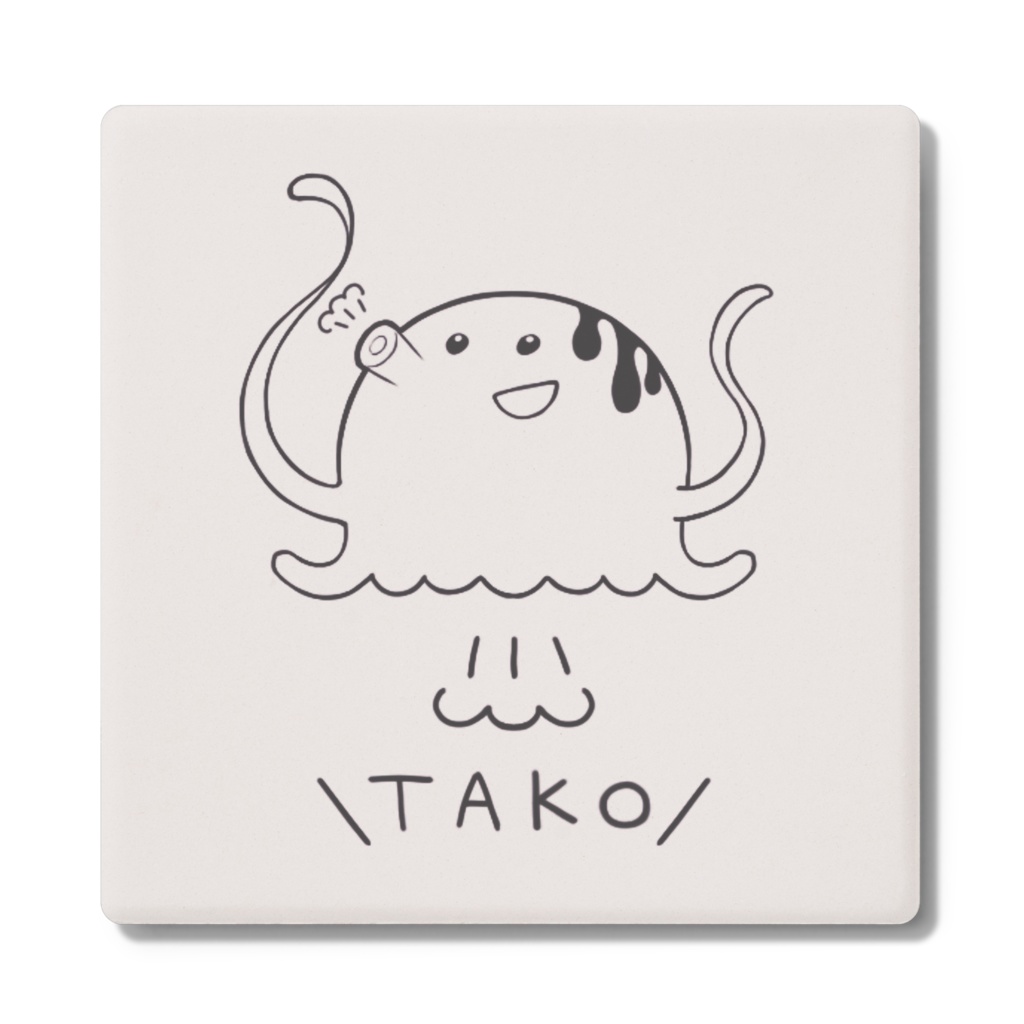 TAKOさんコースター