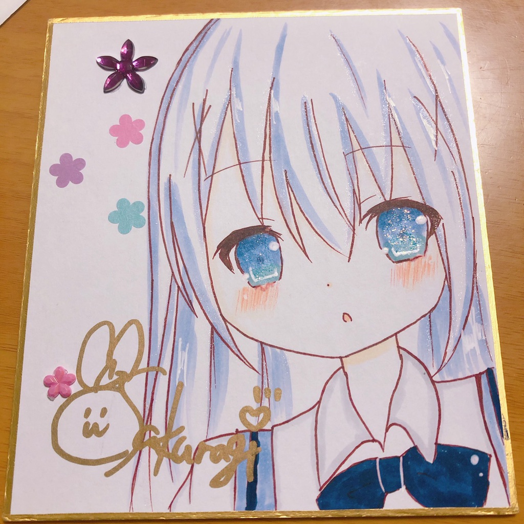 チノちゃん　色紙