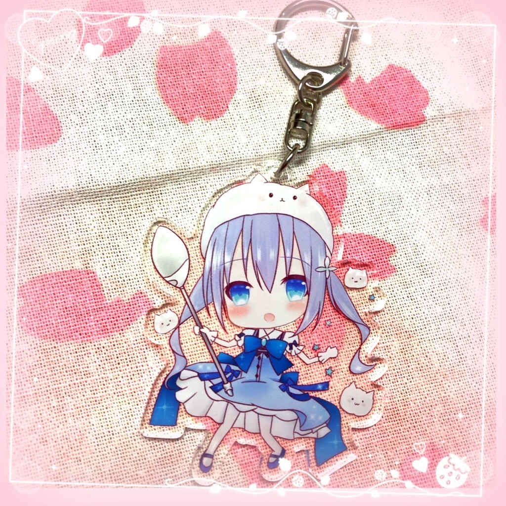 ごちうさ チノ アクリルキーホルダー - キャラクターグッズ