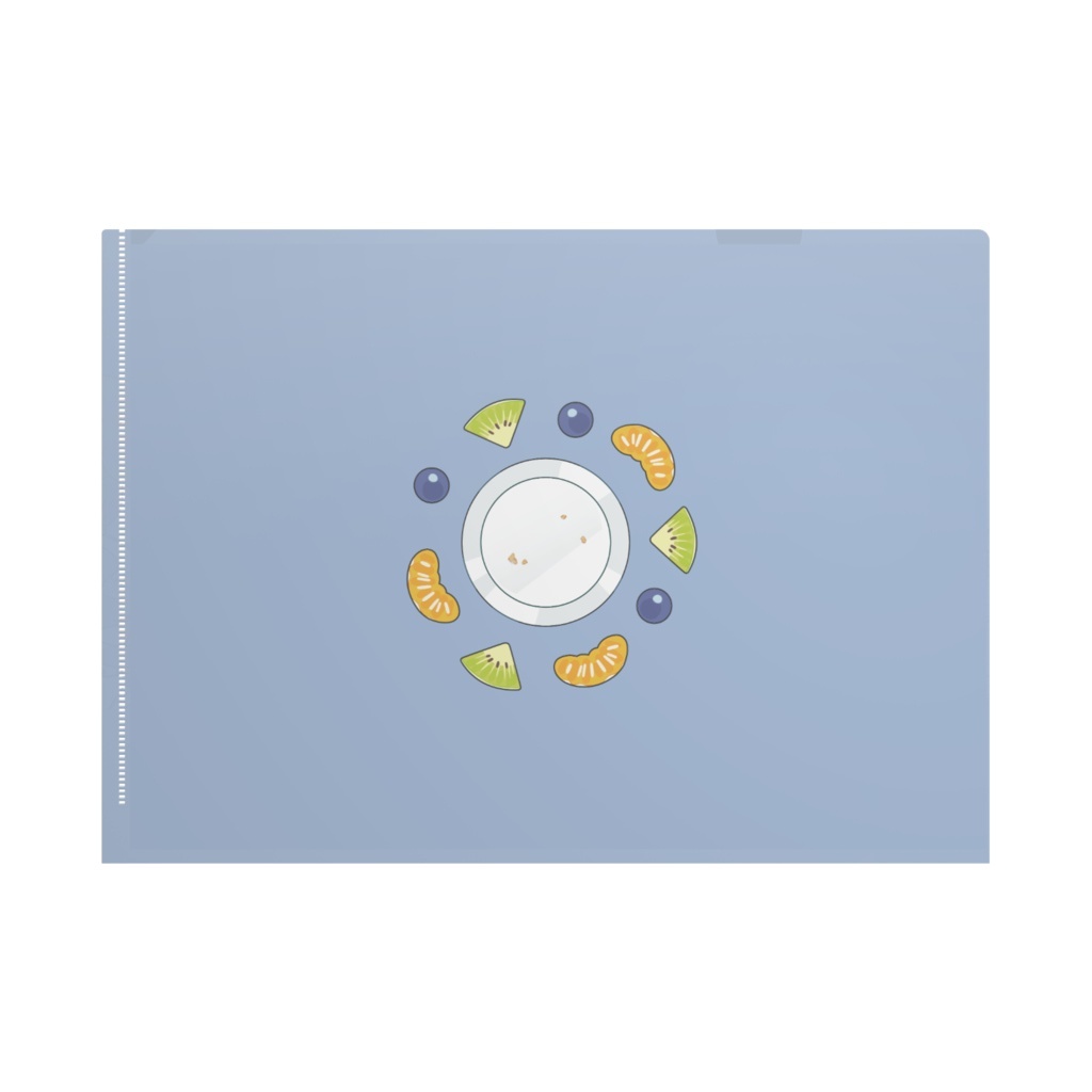 フルーツパイ&女の子のクリアファイル