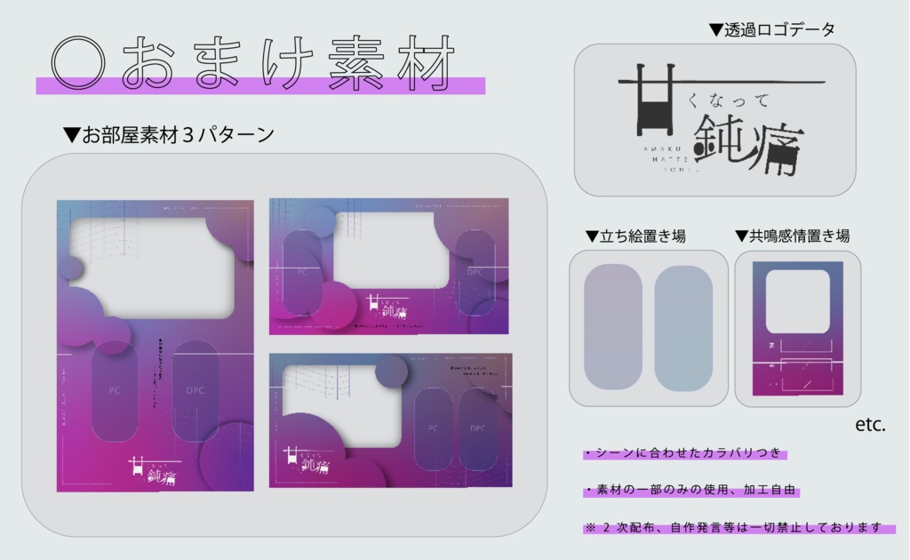エモクロアTRPG「甘くなって鈍痛」